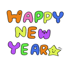 New Year of Mei 2015 sticker #2789576