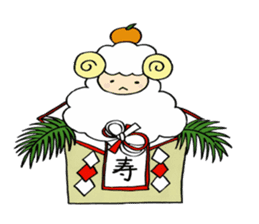 New Year of Mei 2015 sticker #2789580