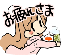 Yome-chan and Otto-kun of stickers sticker #2789698