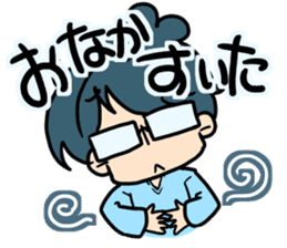 Yome-chan and Otto-kun of stickers sticker #2789699