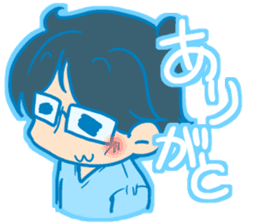 Yome-chan and Otto-kun of stickers sticker #2789705