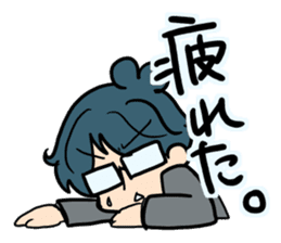 Yome-chan and Otto-kun of stickers sticker #2789709