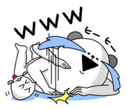 Humanoid animal2 New Year's card sticker #2789955