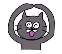 Stickers of Cute Cat (English ver.) sticker #2790131