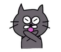 Stickers of Cute Cat (English ver.) sticker #2790132