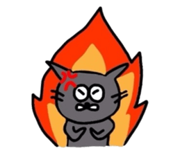 Stickers of Cute Cat (English ver.) sticker #2790134