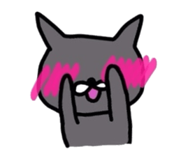 Stickers of Cute Cat (English ver.) sticker #2790135