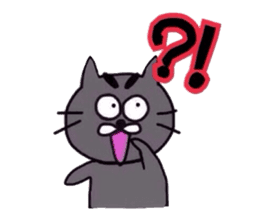 Stickers of Cute Cat (English ver.) sticker #2790137
