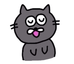 Stickers of Cute Cat (English ver.) sticker #2790139