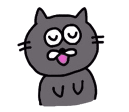 Stickers of Cute Cat (English ver.) sticker #2790139