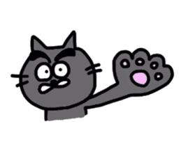 Stickers of Cute Cat (English ver.) sticker #2790142