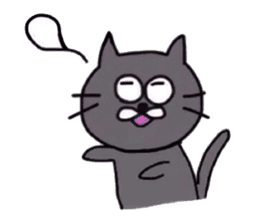 Stickers of Cute Cat (English ver.) sticker #2790144