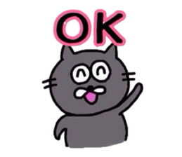 Stickers of Cute Cat (English ver.) sticker #2790145