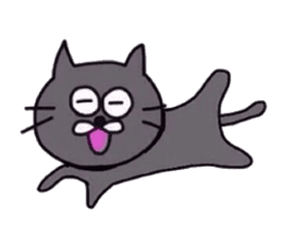 Stickers of Cute Cat (English ver.) sticker #2790146
