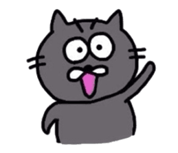 Stickers of Cute Cat (English ver.) sticker #2790147