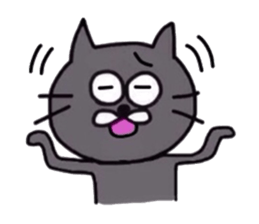 Stickers of Cute Cat (English ver.) sticker #2790155