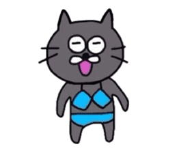 Stickers of Cute Cat (English ver.) sticker #2790156