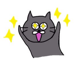 Stickers of Cute Cat (English ver.) sticker #2790157