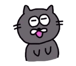 Stickers of Cute Cat (English ver.) sticker #2790161