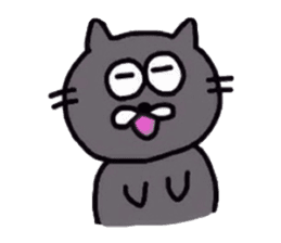 Stickers of Cute Cat (English ver.) sticker #2790161