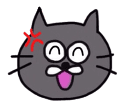 Stickers of Cute Cat (English ver.) sticker #2790167