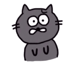 Stickers of Cute Cat (English ver.) sticker #2790168