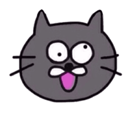 Stickers of Cute Cat (English ver.) sticker #2790169