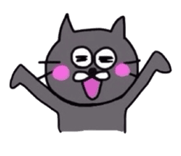 Stickers of Cute Cat (English ver.) sticker #2790170