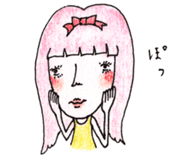 Tsundere maiden sticker #2790171