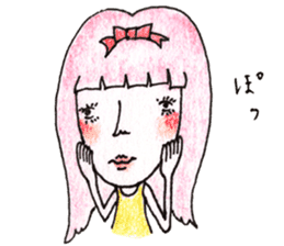 Tsundere maiden sticker #2790171