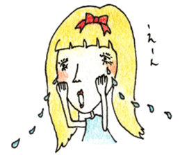 Tsundere maiden sticker #2790172