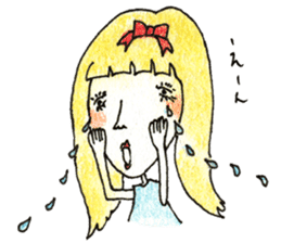 Tsundere maiden sticker #2790172