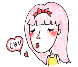 Tsundere maiden sticker #2790176