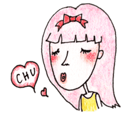 Tsundere maiden sticker #2790176