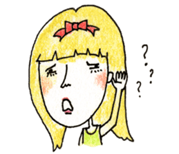 Tsundere maiden sticker #2790177