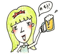 Tsundere maiden sticker #2790179