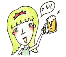 Tsundere maiden sticker #2790179