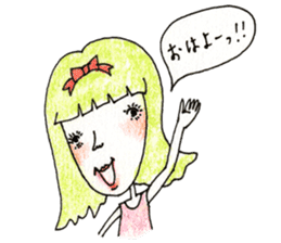 Tsundere maiden sticker #2790186