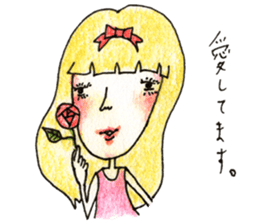 Tsundere maiden sticker #2790189