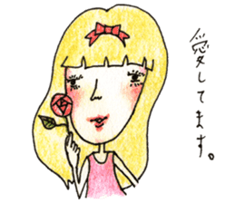 Tsundere maiden sticker #2790189