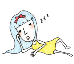 Tsundere maiden sticker #2790196