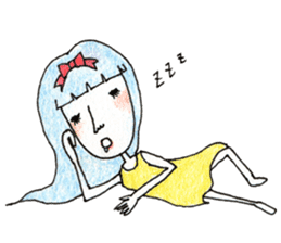 Tsundere maiden sticker #2790196