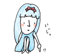 Tsundere maiden sticker #2790197