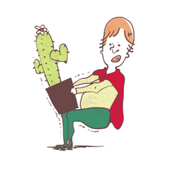 Hero and cactus.