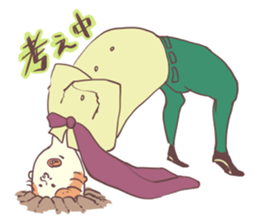 Hero and cactus. sticker #2790883