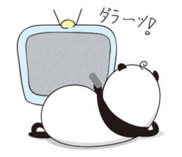 sticker cute pop of Panda Man sticker #2791074