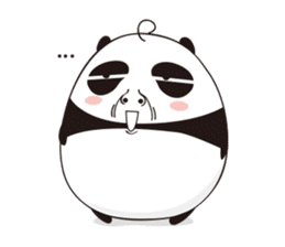 sticker cute pop of Panda Man sticker #2791076