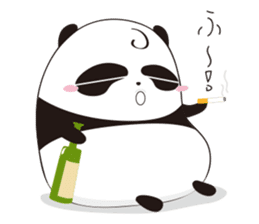 sticker cute pop of Panda Man sticker #2791080