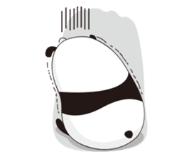 sticker cute pop of Panda Man sticker #2791081