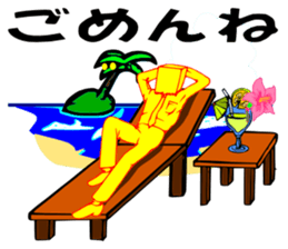 So that an office worker says 6 sticker #2791231